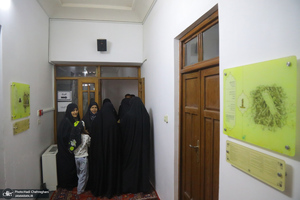 حال و هوای بیت حضرت امام خمینی (س) در قم در روز 14 خرداد‎