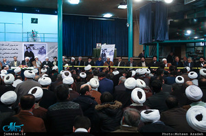 مراسم چهلمین روز درگذشت آیت الله العظمی موسوی اردبیلی(ره) در حسینیه جماران