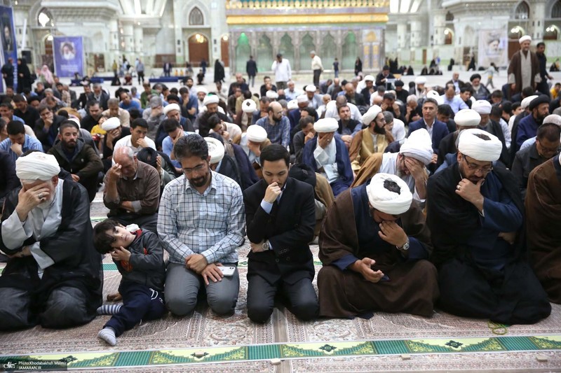 مراسم عزاداری شهادت حضرت امام جعفر صادق (ع) در حرممطهر امام خمینی (س)