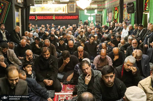 مراسم عزاداری شهادت حضرت امام حسن عسکری(ع) در حسینیه صنف فرش تهران