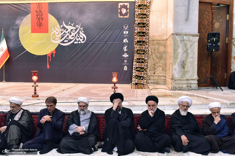 چهارمین شب عزاداری حضرت اباعبدالله الحسین (ع) در حرم امام خمینی