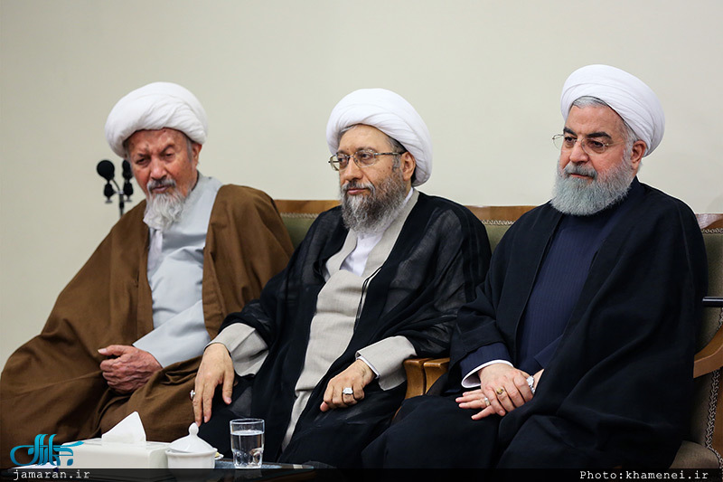 دیدار رئیس و اعضای مجلس خبرگان رهبری با رهبر معظم انقلاب 