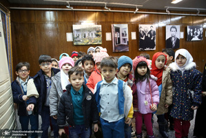 تجدید میثاق دانش آموزان موسسه فرهنگی شهید اسکندری با امام (س) در حسینیه جماران