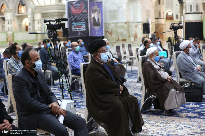 دیدار سرپرست و کارکنان موسسه تنظیم و نشر آثار امام خمینی(س) با سید حسن خمینی