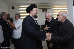 دیدار مدیران سابق تیم های پرسپولیس و استقلال با سید حسن خمینی