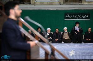 عزاداری اربعین حسینی با حضور هیئت‌های دانشجویی در حسینیه امام خمینی