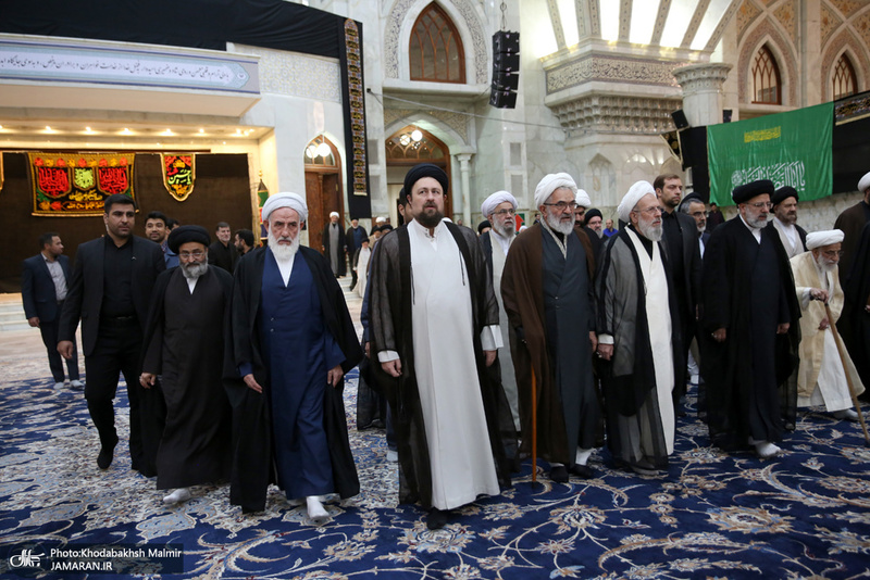 تجدید میثاق هیأت رئیسه و اعضای مجلس خبرگان رهبری با آرمان های امام خمینی(س)