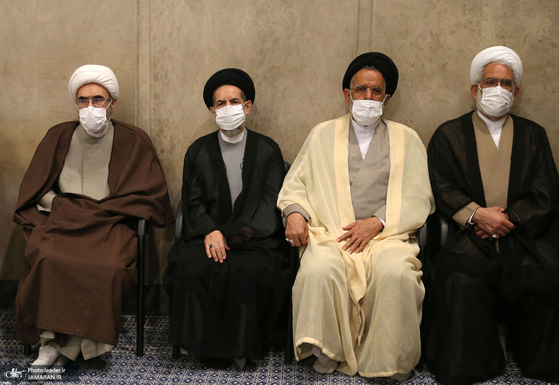 دیدار مسئولان نظام و سفرای کشورهای اسلامی با رهبر معظم انقلاب