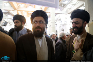 مراسم چهلم آیت الله حاج نصرالله شاه آبادی(ره) در مسجد اعظم قم
