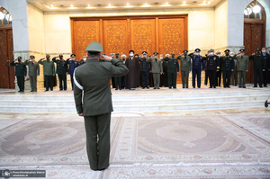 تجدید بیعت فرماندهان ارشد نیروهای مسلح با آرمان های حضرت امام خمینی (س)