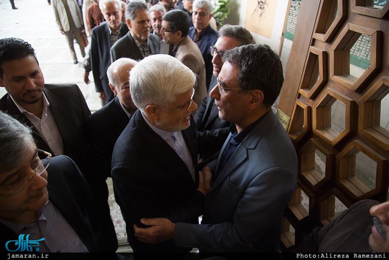 مراسم بزرگداشت پدر دکتر فرجی دانا در دانشگاه تهران 