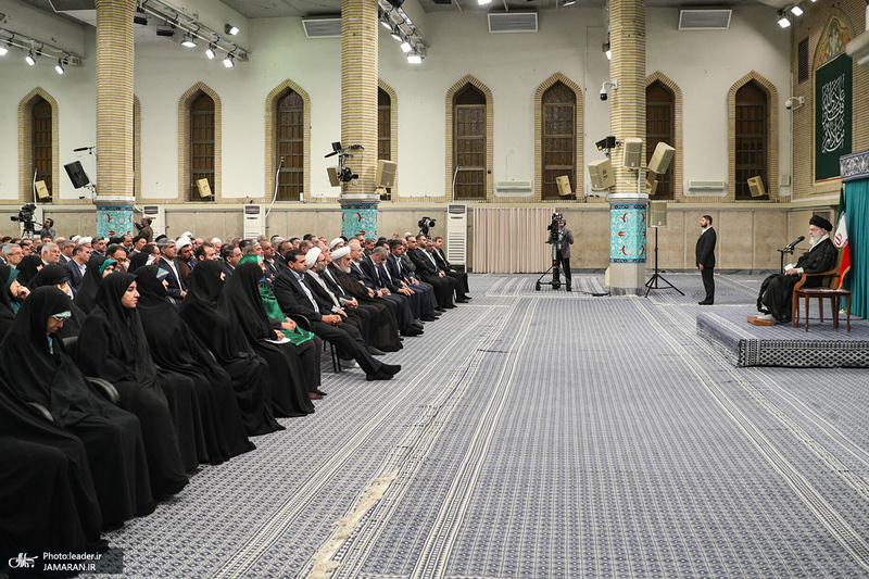 دیدار نمایندگان مجلس شورای اسلامی با رهبر معظم انقلاب