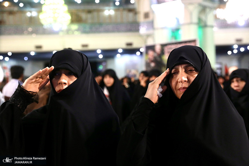اولين سالگرد شهادت سپهبد حسين سلامى