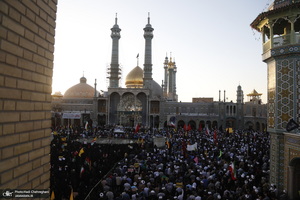 تجمع مردم قم در محکومیت جنایات رژیم صیهونیستی