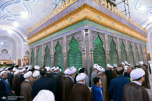 تجدید میثاق مسئولان و کارکنان سازمان حج و زیارت با آرمان‌های حضرت امام(س)