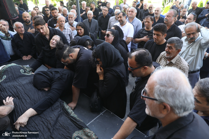 مراسم تشییع محمدرضا سوخته سرایی