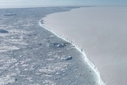این کوه یخ در سه سال 1000کیلومتر جابه جا شده است!
