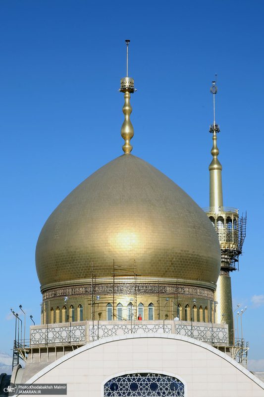 تصاویری از حرم مطهر امام خمینی(س) در هوای پاک امروز تهران