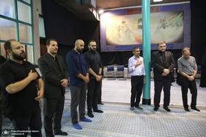 مراسم عزاداری کارکنان موسسه تنظیم ونشر آثار امام خمینی (س) به مناسبت دهه اول محرم