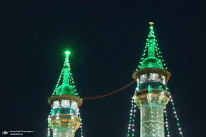 مراسم آغاز  سال 1401 در حرم کریمه اهل بیت (ع)‎