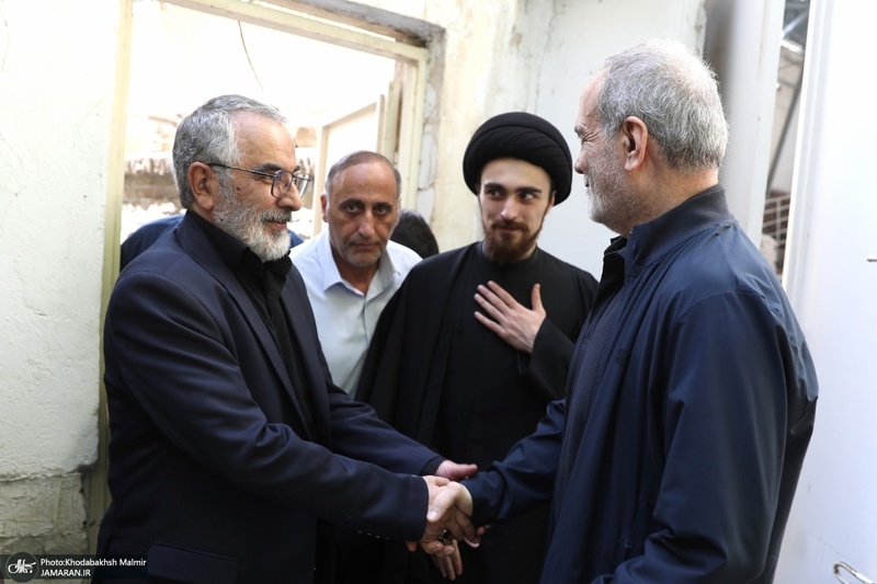 دیدار رئیس جمهوری با آیت الله سید حسن خمینی