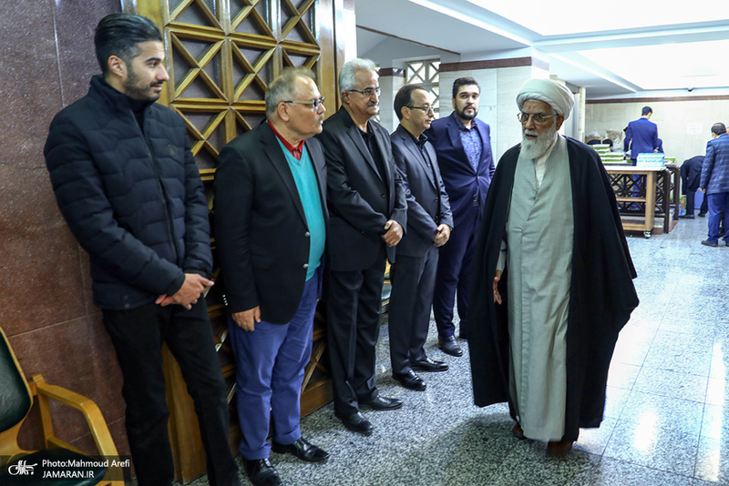 مراسم ختم محمد نخجوان پور، داماد آیت‌الله شهید مصطفی خمینی(ره)