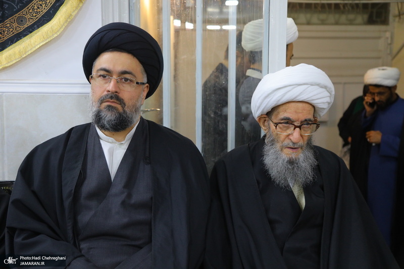 دومین شب عزاداری حضرت فاطمه (س) در بیت آیت الله دوستی زنجانی‎