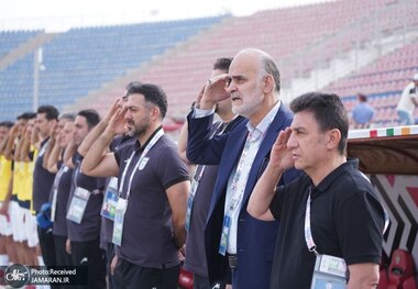 ویدیو| ناراحتی کادر و بازیکنان ایران بعد از ناکامی در فینال کافا!