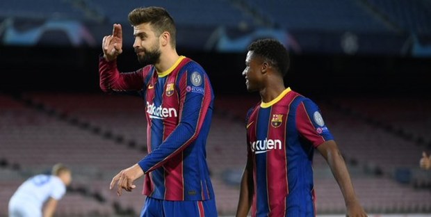 پیروزی دشوار بارسا برابر تیم کرونا زده دیناموکیف و شکست پاری سن ژرمن برابر لایپزیش