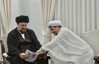 رئیس اتحادیه علمای جعفری ترکیه با آیت‌الله سید حسن خمینی دیدار کرد