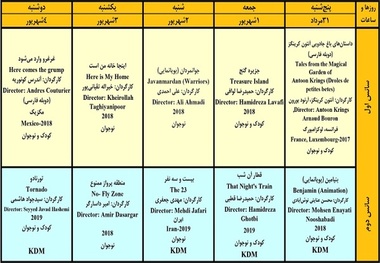 تبریز میزبان اکران فیلم‌های سی و دومین جشنواره بین‌المللی فیلم‌ کودک و نوجوانان