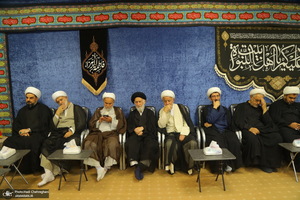 مراسم عزاداری شهادت حضرت فاطمه زهرا (س) در بیت آیت الله فقیهی
