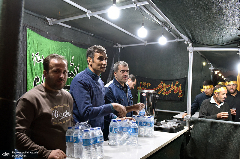 دسته عزاداری هیئت عاشقان ثارالله در حرم مطهر امام خمینی (س)