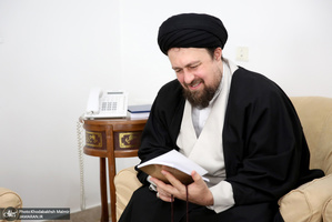 دیدار اعضای شورای مرکزی حزب موتلفه اسلامی با سید حسن خمینی