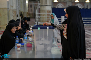 انتخابات ریاست جمهوری و پنجمین دوره‌ی انتخابات شوراهای اسلامی-حرم مطهر امام خمینی(س)