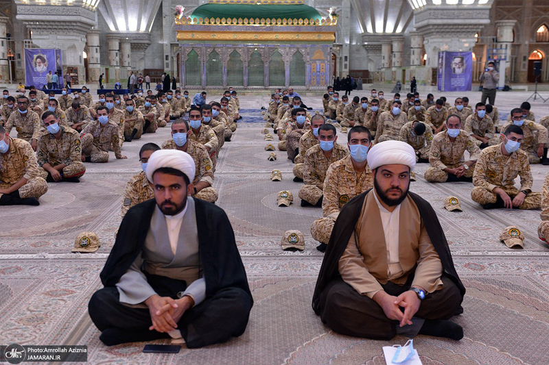 حلقه های محبت و معرفت با پرسنل وظیفه دژبان کل ارتش