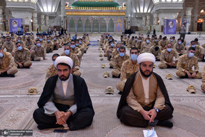 حلقه های محبت و معرفت با پرسنل وظیفه دژبان کل ارتش