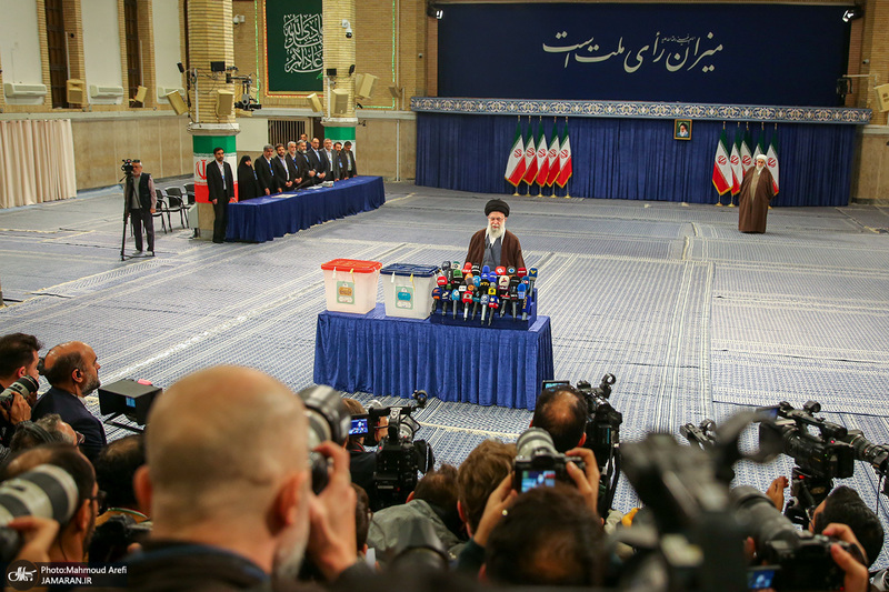  حضور رهبر انقلاب در انتخابات مجلس شورای اسلامی و مجلس خبرگان رهبری 