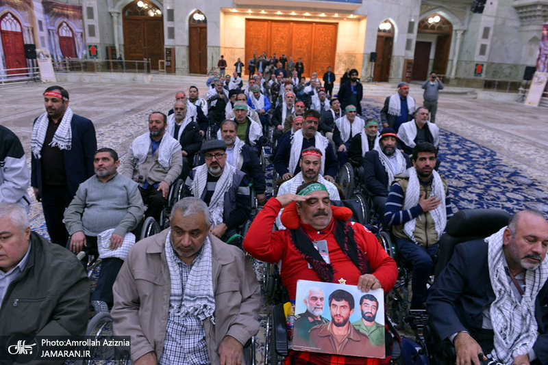 تجدید میثاق جانبازان قطع نخاع با آرمان های حضرت امام خمینی(س)