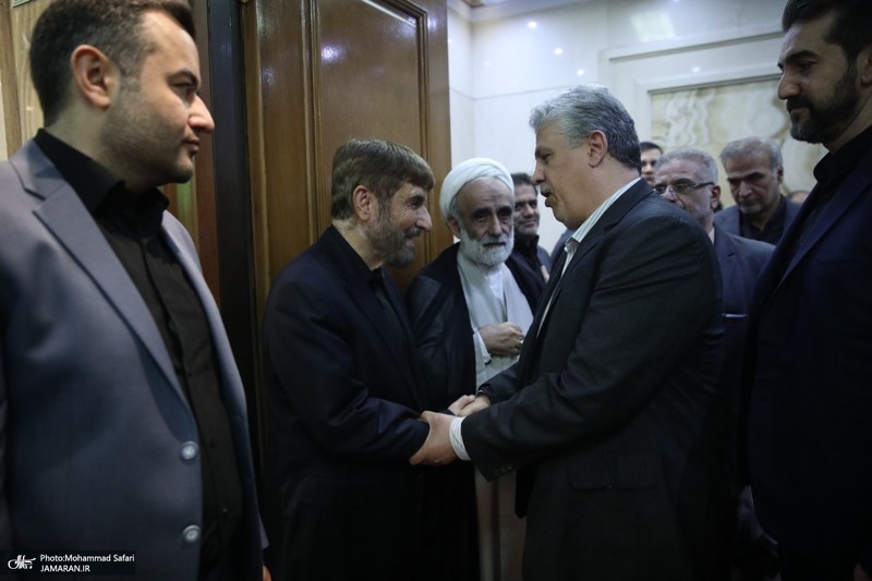 مراسم ختم همسر علی آقامحمدی -1