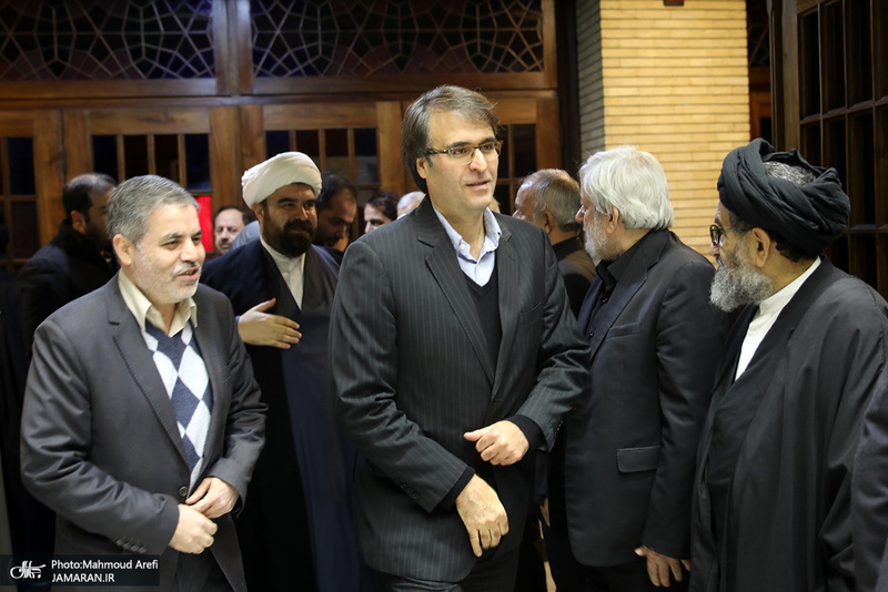 مراسم ختم آیت الله سید ابوالفضل میرمحمدی(ره) در مسجد نور تهران