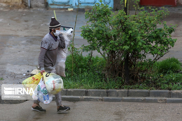 یاری یک سازمان مردم‌نهاد خراسان شمالی به زباله‌گردها