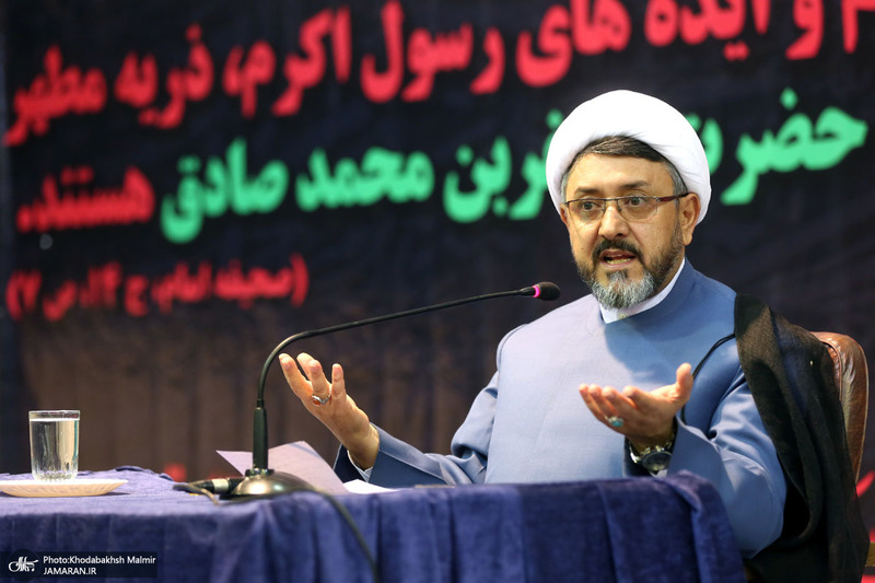 مراسم عزاداری به مناسبت سالروز شهادت امام جعفر صادق(ع) در حسینیه جماران