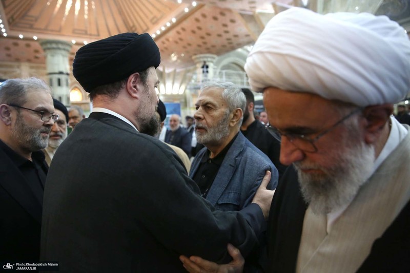 مراسم چهلم شهید سیدحسن نصرالله و سرلشکر نیلفروشان در حرم امام خمینی (س)