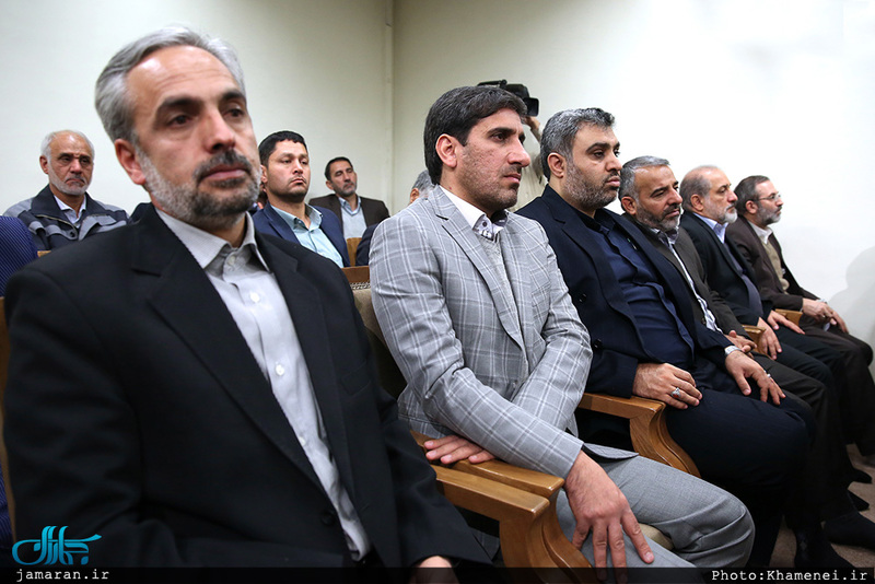 دیدار اعضای ستاد مرکزی کنگره چهارده هزار شهید جامعه‌ کارگری کشور با رهبر معظم انقلاب