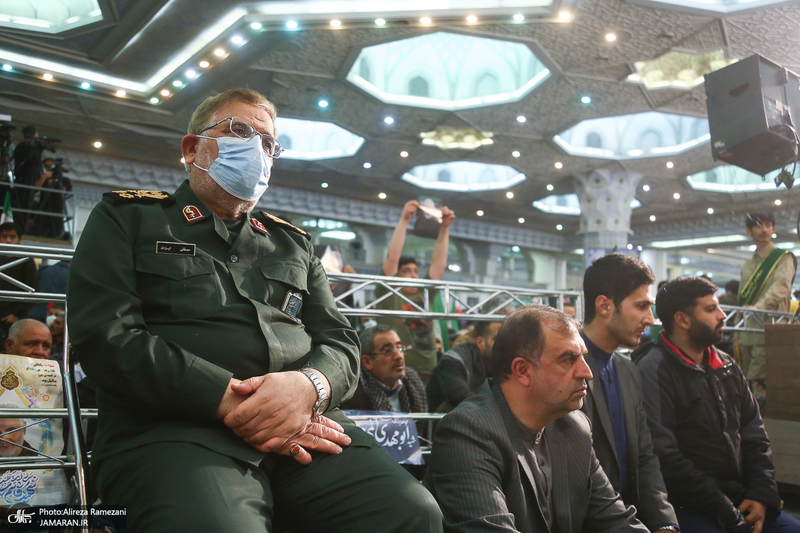 مراسم بزرگداشت شهید حاج قاسم سلیمانی در مصلی امام خمینی (ره)