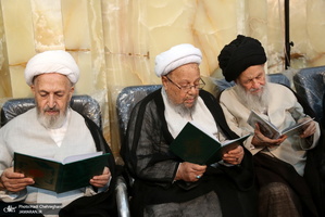 مراسم شصتمین سالگرد  ارتحال آیت الله العظمی بروجردی(ره) در مسجد اعظم قم