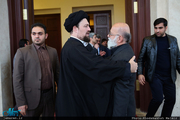 دیدار رئیس و اعضای شورای عالی استان ها با سید حسن خمینی