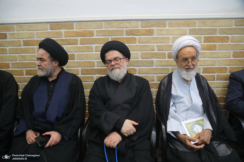 مراسم وداع با آیت الله العظمی شبیری زنجانی (ره)