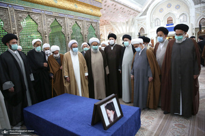 تجدید میثاق هیأت رئیسه و اعضای مجلس خبرگان رهبری با آرمان های امام خمینی(س)